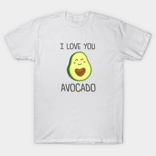 I Love you Avocado cute T-Shirt